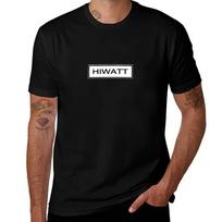 Best Selling Hiwatt Amplification Tshirt Large Size Short Sleeve Tshirt M black