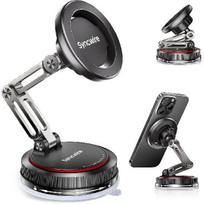 SYNCWIRE MagSafe Car Mount, 3-Axis Vacuum Suction Cup Magnetic Phone Holder juoda