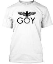 Goy marškinėliai Pagaminta JAV Dydis S–5XL M gray