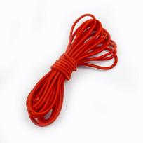 5/10/20M 4mm Meetee Elastingi Raišteliai Drabužiams Plaukų Juostai Tampri Guminė Virvė Diržas Spyruoklinės Elastingos Juostos Pasidaryk Pats Siuvimo Aksesuarai 4mm&5Meters(1Roll) red