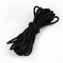 5/10/20M 4mm Meetee Elastingi Raišteliai Drabužiams Plaukų Juostai Tampri Guminė Virvė Diržas Spyruoklinės Elastingos Juostos Pasidaryk Pats Siuvimo Aksesuarai 4mm&5Meters(1Roll)