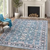 Vintažinis bohemiškas kilimas didelis plotas svetainė ir miegamasis grindų kilimėlis valgomasis ir spintos zona lengvai prižiūrimas kilimas namų dekoras 140x200cm 55x80inch