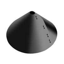 PP Squirrel Baffle 12/14/16/18 inch Bird Feeder Guard New Raccoon Proof  Garden Accessories 12 inch gray