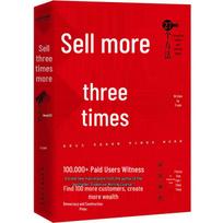 Sell Three Times More: Marketing Strategy Guide red