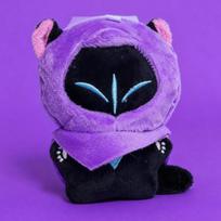 Game Valorant Omen Cat Game Peripherals Plushie Cute Soft Stuffed Animal Doll For Kids Fans Perfect Birthday Gift Home Decor purple