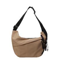 Women's Versatile Dumpling Bag: Solid Color Nylon Crossbody Shoulder Bag 2026 Edition