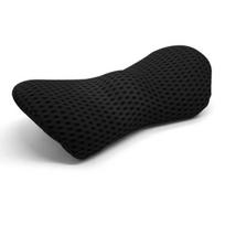 Lumbar Ergonomic Sponge Pillow Support Breathable Mesh Low Back Pain Relief Pillow Office Chair Couch Car Seat Recliner Bed Back Support Matches the image black