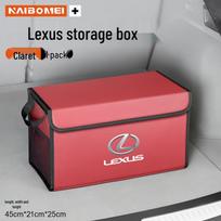 Lexus Car Trunk Organizer for LS/ES/IS/RX/UX/NX/CT Models brown