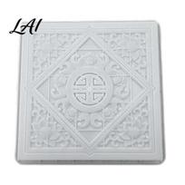Cement Paving Stone Mold Reusable Concrete Path Stepping Mold DIY Pavement Mould Garden Patio Walkway Making for Outdoor Backyard Decor Plastic M