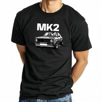 Mk2 Escort T Shirt Gift For Dad Him Birthday Combine Fun Printed Shirt Mens And Womens Short Sleeve Tshirts L black