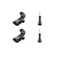 For GoPro Hero 13 12 11 10 9 J Hook Buckle Torso Helmet Mount Base For Insta 360 X5 X4 DJI Action 6 4 5 Pro OSMO 360 Accessories 2 3