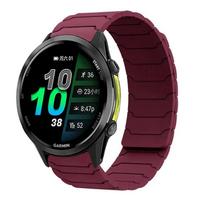 22mm 20mm silikoninė apyrankė Garmin Vivoactive 6/Vivomove Trend/570 970 965 265 255 165 55 magnetinė apyrankė Garmin Venu 3 2 Forerunner 570 47mm black