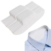 RICISUNG Collar Stain Prevention Collar sweat absorbent for sweat preventing sweat and providing a Tape, 100-Pack. sheets/pads/tapes control, stains, white