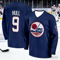 2026 Men's Winnipeg Hot Selling Ice Hockey Training Long-Sleeved Jetpack Shirt 3D Printout Breathable Quick-Drying Top S white