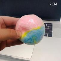 Crispy Skin Ball Stress Relief Toy Handmade Squeezable Relief Ball For Anxiety Adults Kids Home Office