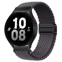 Braided Nylon Loop Strap For Garmin Bounce 2 Bands Adjustable Breathable Band For Garmin Bounce Kids Smartwatch Bracelet Correa 3 Space gray black