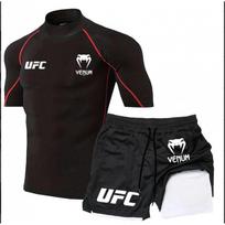 Boxing Shorts Set Martial Arts Training Fitness Workout Kickboxing Grappling XXL