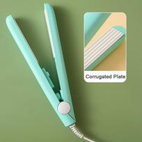 2024 Best Sell Mini Hair Curler Fluffy Splint Flat Iron Curling Corrugated Plate Pro Electric Hair Crimper For All Hair Lengths US
