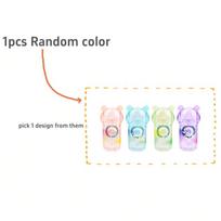 1/2/4pcs Soul Color Mini Glue Tape Transparent Gradient Colors Portable Sized Correction Tape Adhesive Tools for DIY Paper white