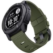 Nailono laikrodžio dirželis, skirtas Garmin Instinct/Instinct 2/Instinct 2X/Instinct 3 45mm 50mm, Instinct Solar, Tactical, Tide, Esports 22mm Instinct armijos žalia spalva