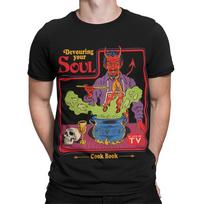 Devouring Your Soul 90s Themed Dark Humor T-Shirt #SR#T433 M