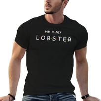 Friends Themed Couple Shirts Hesshes My Lobster Honeymoon Gift Wedding Gift Valentines Gift Shirts His N Hers Tshirt L black