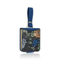 Suderinama su Galaxy Z Flip 7/6/5/4/3 dėklu su kortelių angomis, 3D reljefiniu piešiniu PU odos telefono dėklu su riešo dirželiu Galaxy Z Flip7