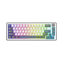White Shark EXCALIBUR M GK-009251, 67 klavišų mechaninė klaviatūra, 65%, linijiniai jungikliai, karšto keitimo, 3 režimai, RGB