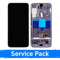 Ekranas skirtas Samsung S901 S22 su rėmeliu / Bora Purple / (Service Pack) +INCLUDING BATTERY