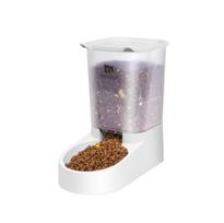 1PC 2026 New Automatic Pet Feeder and Water Dispenser Combo Food 3.8L Water Capacity Cat Dog Bowl Set for Home Use MIT gray