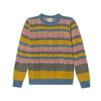 GUCCI Sweater SS22 Multicolor Kids' 674640-XKB7G-4575 10 gray