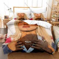 South London Soul R&B Style Duvet Cover + 2 Pillowcases Skye Newman Digital Printed Machine Washable Holiday Gift For Young Fans 100x130CM