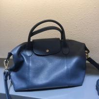 Fall Winter Women Korean Style Soft Cowhide Dumpling Bag Simple Classic Full Grain Genuine Leather Commuter Top Handle Shoulder Crossbody Purse black