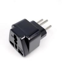 Universalus JK/JAV/ES į Šveicariją Šveicarijos kintamosios srovės maitinimo kištukas Kelioninis adapteris Keitikliai Elektros lizdas Acc black