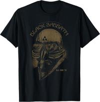 Black Sabbath oficialus JAV turas '78 marškinėliai Unisex marškinėliai XXXL black