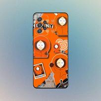 S-South P-Park Kenny dėklas telefonui Samsung S25,S24,S21,S22,S23,S30,Ultra,S20 Juodas minkštas dėklas Samsung S21plus orange