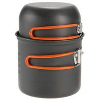 Outdoor Camping Cooker Picnic Barbecue Portable Pot Single Set Pot Ds-101 black