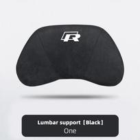 Suede galvos atrama automobilio kvėpuojanti atminties putų kaklo DFHJ6 pagalvė VW Jetta Golf Passat Polo CC Tiguan Arteon Touareg Taigo Caddy ratlankio dangtelis
