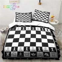 Funny Chess Board Bedding Set Single Twin Full Queen King Size Bed Set Adult Kid Bedroom 3D Printed Bedding Gift 70x133cm 2pcs