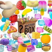 24 Day Christmas Countdown Advent Calendar with Dumpling Squishies, Slow Rebound Squeeze Sensory Gift for Xmas Decoration L