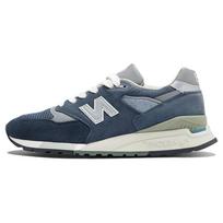 New Balance Vyriški 998 Pagaminti JAV Tamsiai mėlyni Pilki 2023 Vyriški sportbačiai Mėlyni Kreminiai U998NV 45 black