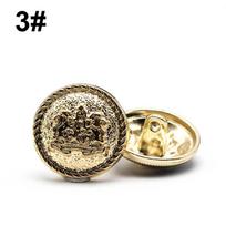 6 vnt. 10-28 mm auksiniai metaliniai sagos drabužiams, paltai, siuvimo reikmenys, sagos drabužiams, rankdarbiams, juodas taškinis aliejinis sagas 18mm