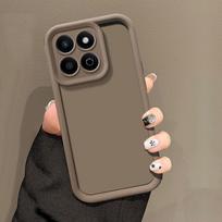 Dėl Motorola Moto G15 maitinimo dėklas Moto G15 telefono dėklas Moto G15 dangtelis Apsauga Atsparus smūgiams Matinis galinis dangtelis Motorola Moto G15 gray