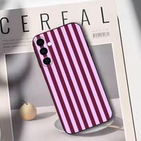 Bordo rožių dryžuotas telefono dėklas, skirtas Samsung Galaxy A73, A72, A71, A70, A53, A52, A51, kitiems. Minkštas juodas dangtelis Samsung a22 5g