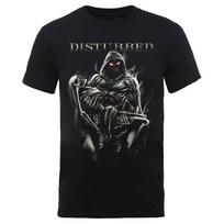Disturbed TShirt Lost Souls Band Official New Black Unisex T-Shirt L gray