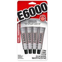 E6000 5510310 Craft Glue Mini (4 pack) One Size gray