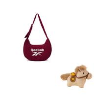 Reebok Fabric Dumpling Crescent Bag , Shoulder Bag , Crossbody Bag Medium Unisex (Unisex) Crossbody Bags RB230011M Size: one size Package: 17