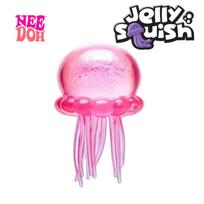 Schylling Nee Doh Medūzos Kubas Suspaudžiamas Žaislas Minkštas Želė Spaudymo Streso Atsarginis Fidget Žaislas Sensorinis Needoh Vaikams Suaugusiems pink
