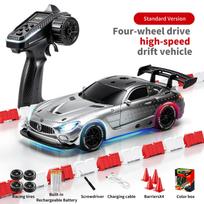 1:43 RC Drift Car APP Control 4WD Remote Control Racing Car LED Lights Full Proportions Desk Competition Car Model Toy Boys Gift