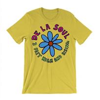 De La Soul T Shirt - 3 Feet High and Rising - Flower vntg 80s 90s S-5XL DH1782 L gray